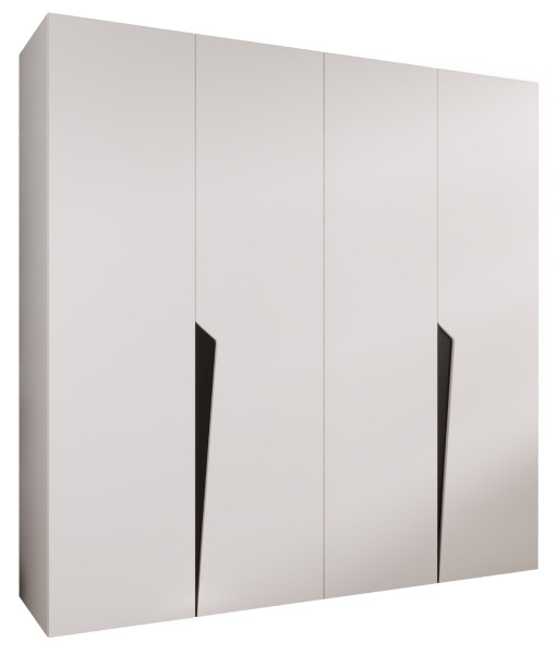 Szafa uchylna PIANO 1 200 wys 202 cm Biały + u Czarny 790849