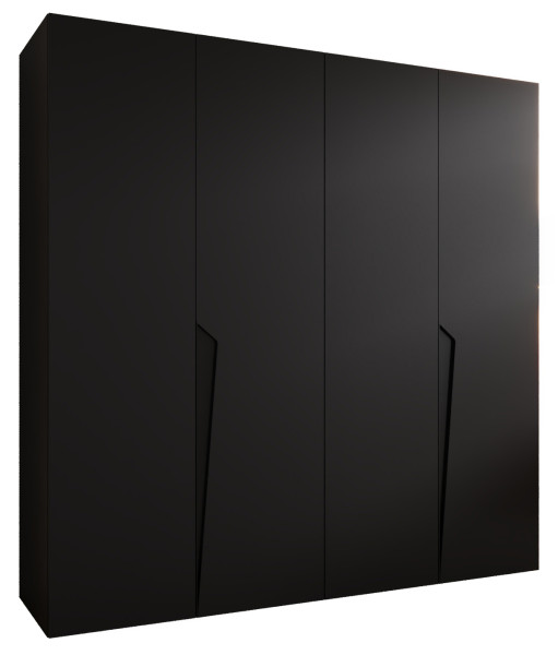 Szafa uchylna PIANO 1 200 wys 202 cm Czarny + u Czarny 791213