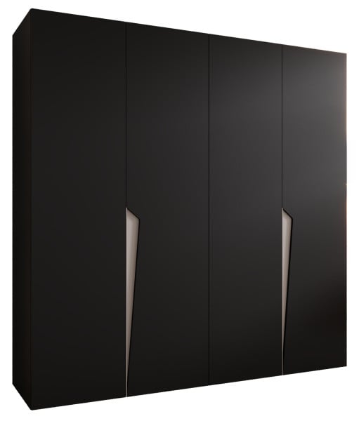 Szafa uchylna PIANO 1 200 wys 202 cm Czarny + u Kaszmir 790933