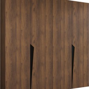 Szafa uchylna PIANO 1 200 wys 202 cm Orzech Warmia + u Czarny 1043523 Szafa uchylna PIANO 1 200 wys 202 cm Orzech Warmia + u Czarny 1043523