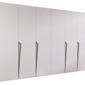 Szafa uchylna PIANO 1 300 (2X150) wys 202 cm Biały + u Kaszmir 791155 Szafa uchylna PIANO 1 300 (2X150) wys 202 cm Biały + u Kaszmir 791155
