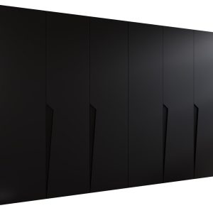 Szafa uchylna PIANO 1 300 (2X150) wys 202 cm Czarny + u Czarny 790827 Szafa uchylna PIANO 1 300 (2X150) wys 202 cm Czarny + u Czarny 790827