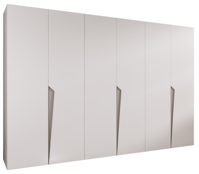 Szafa uchylna PIANO 1 300 (3X100) wys 202 cm Biały + u Kaszmir 790842