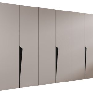 Szafa uchylna PIANO 1 300 (3X100) wys 202 cm Kaszmir + u Czarny 791184 Szafa uchylna PIANO 1 300 (3X100) wys 202 cm Kaszmir + u Czarny 791184