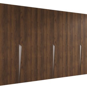Szafa uchylna PIANO 1 300 (3X100) wys 202 cm Orzech Warmia + u Kaszmir 1043526