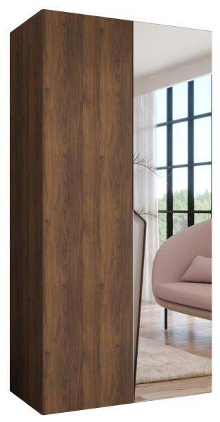 Szafa uchylna PIANO 2 100 wys 202 cm Orzech Warmia + u Kaszmir 1043595