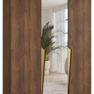 Szafa uchylna PIANO 2 150 wys 202 cm Orzech Warmia + u Złoty 1043594
