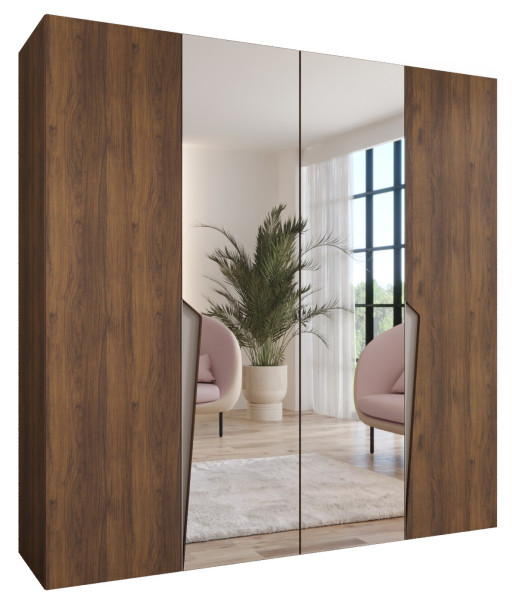 Szafa uchylna PIANO 2 200 wys 202 cm Orzech Warmia + u Kaszmir 1043554