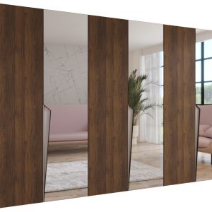 Szafa uchylna PIANO 2 300 (3X100) wys 202 cm Orzech Warmia + u Kaszmir 1043597 Szafa uchylna PIANO 2 300 (3X100) wys 202 cm Orzech Warmia + u Kaszmir 1043597