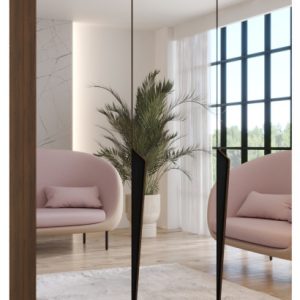 Szafa uchylna PIANO 3 150 wys 202 cm Orzech Warmia + u Czarny 1043545 Szafa uchylna PIANO 3 150 wys 202 cm Orzech Warmia + u Czarny 1043545