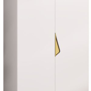Szafa uchylna SANDI 1 100 wys 202 cm Biały + u Złoty 791097 Szafa uchylna SANDI 1 100 wys 202 cm Biały + u Złoty 791097