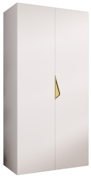 Szafa uchylna SANDI 1 100 wys 202 cm Biały + u Złoty 791097