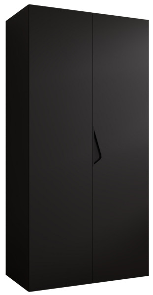 Szafa uchylna SANDI 1 100 wys 202 cm Czarny + u Czarny 790815