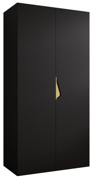 Szafa uchylna SANDI 1 100 wys 202 cm Czarny + u Złoty 790965