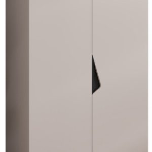Szafa uchylna SANDI 1 100 wys 202 cm Kaszmir + u Czarny 790935 Szafa uchylna SANDI 1 100 wys 202 cm Kaszmir + u Czarny 790935