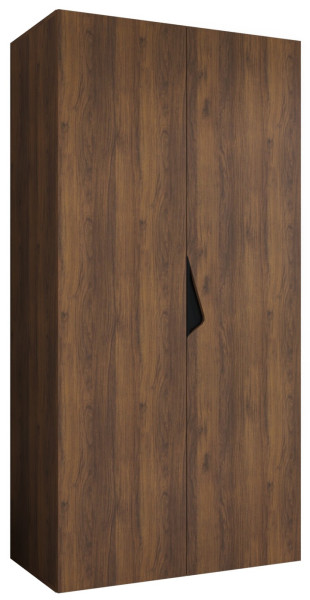 Szafa uchylna SANDI 1 100 wys 202 cm Orzech Warmia + u Czarny 1043562