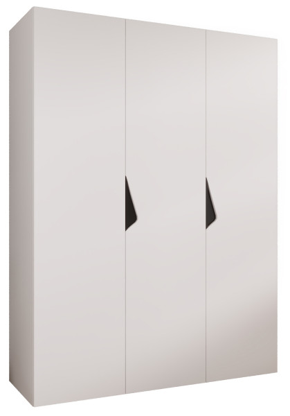 Szafa uchylna SANDI 1 150 wys 202 cm Biały + u Czarny 790903