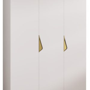 Szafa uchylna SANDI 1 150 wys 202 cm Biały + u Złoty 791016 Szafa uchylna SANDI 1 150 wys 202 cm Biały + u Złoty 791016