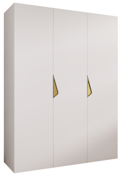 Szafa uchylna SANDI 1 150 wys 202 cm Biały + u Złoty 791016