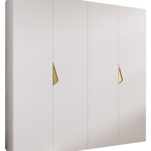 Szafa uchylna SANDI 1 200 wys 202 cm Biały + u Złoty 790883 Szafa uchylna SANDI 1 200 wys 202 cm Biały + u Złoty 790883