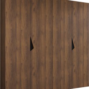 Szafa uchylna SANDI 1 200 wys 202 cm Orzech Warmia + u Czarny 1043571 Szafa uchylna SANDI 1 200 wys 202 cm Orzech Warmia + u Czarny 1043571