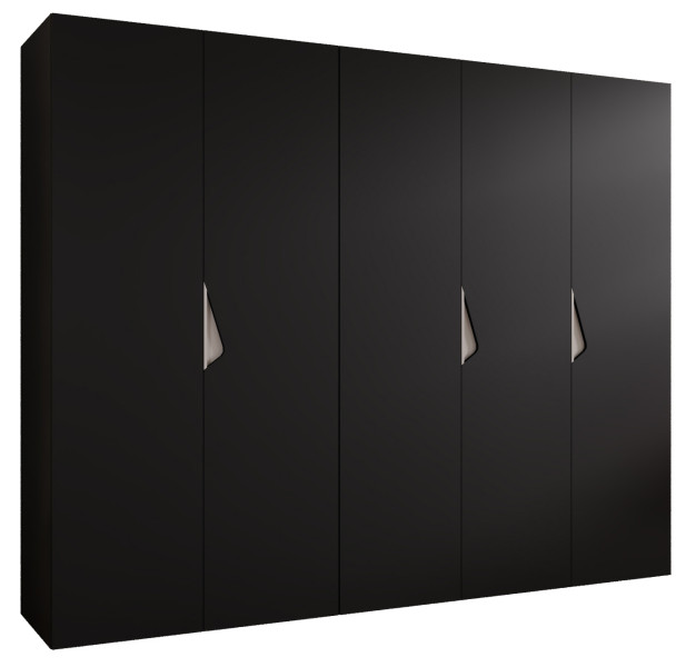 Szafa uchylna SANDI 1 250 wys 202 cm Czarny + u Kaszmir 790946