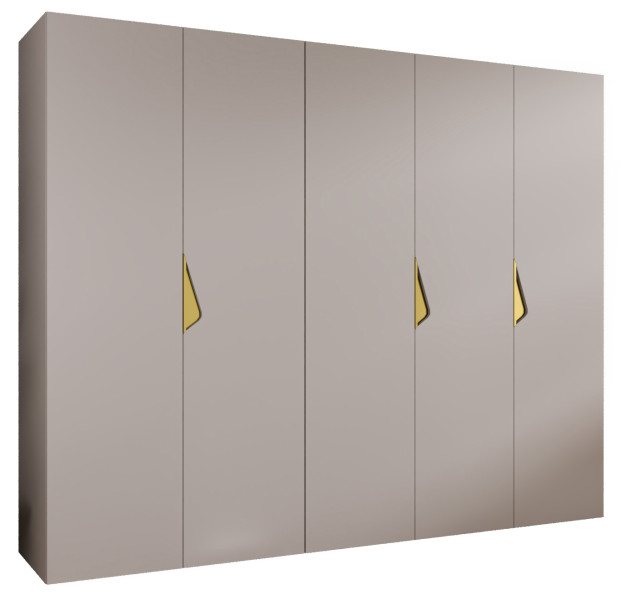 Szafa uchylna SANDI 1 250 wys 202 cm Kaszmir + u Złoty 790994