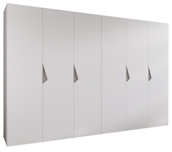 Szafa uchylna SANDI 1 300 (2X150) wys 202 cm Biały + u Kaszmir 791219