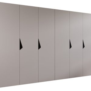 Szafa uchylna SANDI 1 300 (2X150) wys 202 cm Kaszmir + u Czarny 791025 Szafa uchylna SANDI 1 300 (2X150) wys 202 cm Kaszmir + u Czarny 791025
