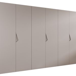 Szafa uchylna SANDI 1 300 (3X100) wys 202 cm Kaszmir + u Kaszmir 791111