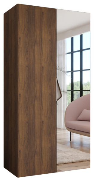 Szafa uchylna SANDI 2 100 wys 202 cm Orzech Warmia + u Kaszmir 1043582