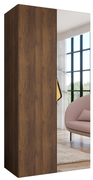 Szafa uchylna SANDI 2 100 wys 202 cm Orzech Warmia + u Złoty 1043566