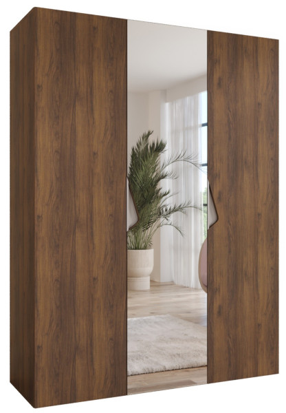 Szafa uchylna SANDI 2 150 wys 202 cm Orzech Warmia + u Kaszmir 1043584