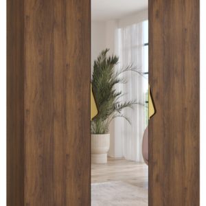 Szafa uchylna SANDI 2 150 wys 202 cm Orzech Warmia + u Złoty 1043565