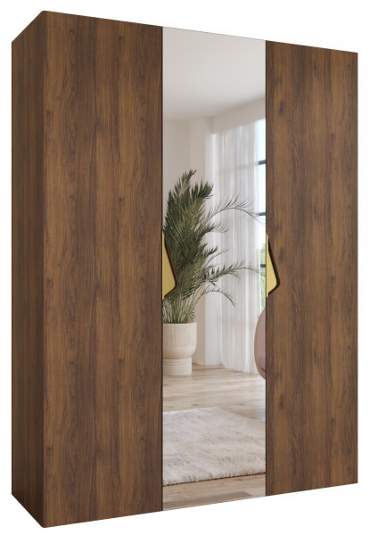 Szafa uchylna SANDI 2 150 wys 202 cm Orzech Warmia + u Złoty 1043565