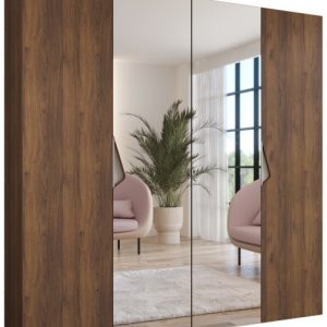 Szafa uchylna SANDI 2 200 wys 202 cm Orzech Warmia + u Kaszmir 1043596