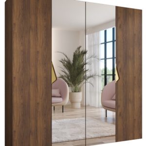 Szafa uchylna SANDI 2 200 wys 202 cm Orzech Warmia + u Złoty 1043556