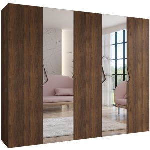Szafa uchylna SANDI 2 250 wys 202 cm Orzech Warmia + u Kaszmir 1043509