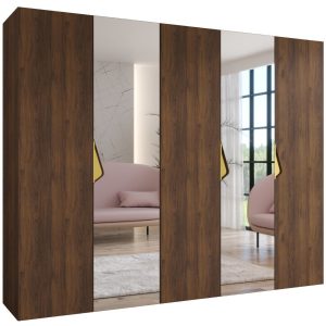 Szafa uchylna SANDI 2 250 wys 202 cm Orzech Warmia + u Złoty 1043485