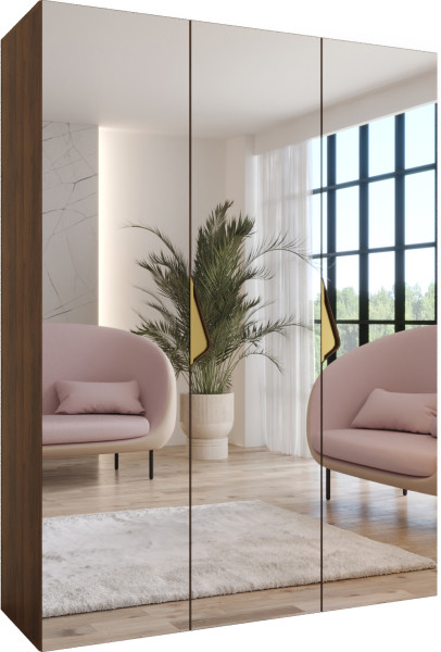 Szafa uchylna SANDI 3 150 wys 202 cm Orzech Warmia + u Złoty 1043493