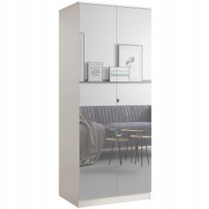 Szafa uchylna z lustrem Monza 2D 80 Kaszmir 668501 Szafa uchylna z lustrem Monza 2D 80 Kaszmir 668501