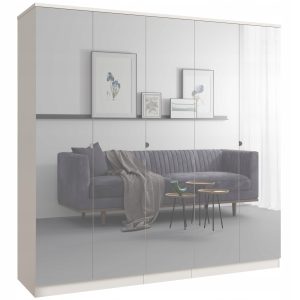 Szafa uchylna z lustrem Monza 5D 200 Kaszmir 673129 Szafa uchylna z lustrem Monza 5D 200 Kaszmir 673129