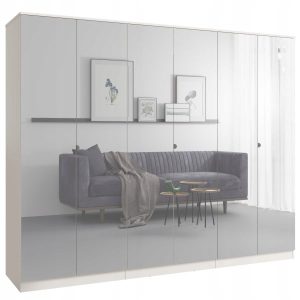 Szafa uchylna z lustrem Monza 6D 240 Kaszmir 668498 Szafa uchylna z lustrem Monza 6D 240 Kaszmir 668498