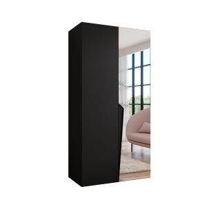 Szafa uchylna z lustrem PIANO 2 100 wys 202 cm Czarny + u Czarny 791017 Szafa uchylna z lustrem PIANO 2 100 wys 202 cm Czarny + u Czarny 791017
