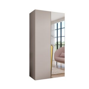 Szafa uchylna z lustrem PIANO 2 100 wys 202 cm Kaszmir + u Złoty 790703 Szafa uchylna z lustrem PIANO 2 100 wys 202 cm Kaszmir + u Złoty 790703