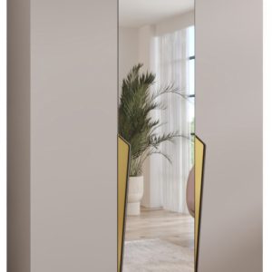 Szafa uchylna z lustrem PIANO 2 150 wys 202 cm Kaszmir + u Złoty 791158 Szafa uchylna z lustrem PIANO 2 150 wys 202 cm Kaszmir + u Złoty 791158