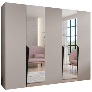 Szafa uchylna z lustrem PIANO 2 250 wys 202 cm Kaszmir + u Czarny 791081 Szafa uchylna z lustrem PIANO 2 250 wys 202 cm Kaszmir + u Czarny 791081