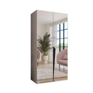 Szafa uchylna z lustrem PIANO 3 100 wys 202 cm Kaszmir + u Czarny 791021 Szafa uchylna z lustrem PIANO 3 100 wys 202 cm Kaszmir + u Czarny 791021