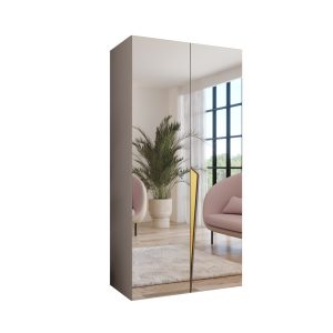 Szafa uchylna z lustrem PIANO 3 100 wys 202 cm Kaszmir + u Złoty 791005 Szafa uchylna z lustrem PIANO 3 100 wys 202 cm Kaszmir + u Złoty 791005