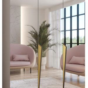 Szafa uchylna z lustrem PIANO 3 150 wys 202 cm Kaszmir + u Złoty 790697 Szafa uchylna z lustrem PIANO 3 150 wys 202 cm Kaszmir + u Złoty 790697